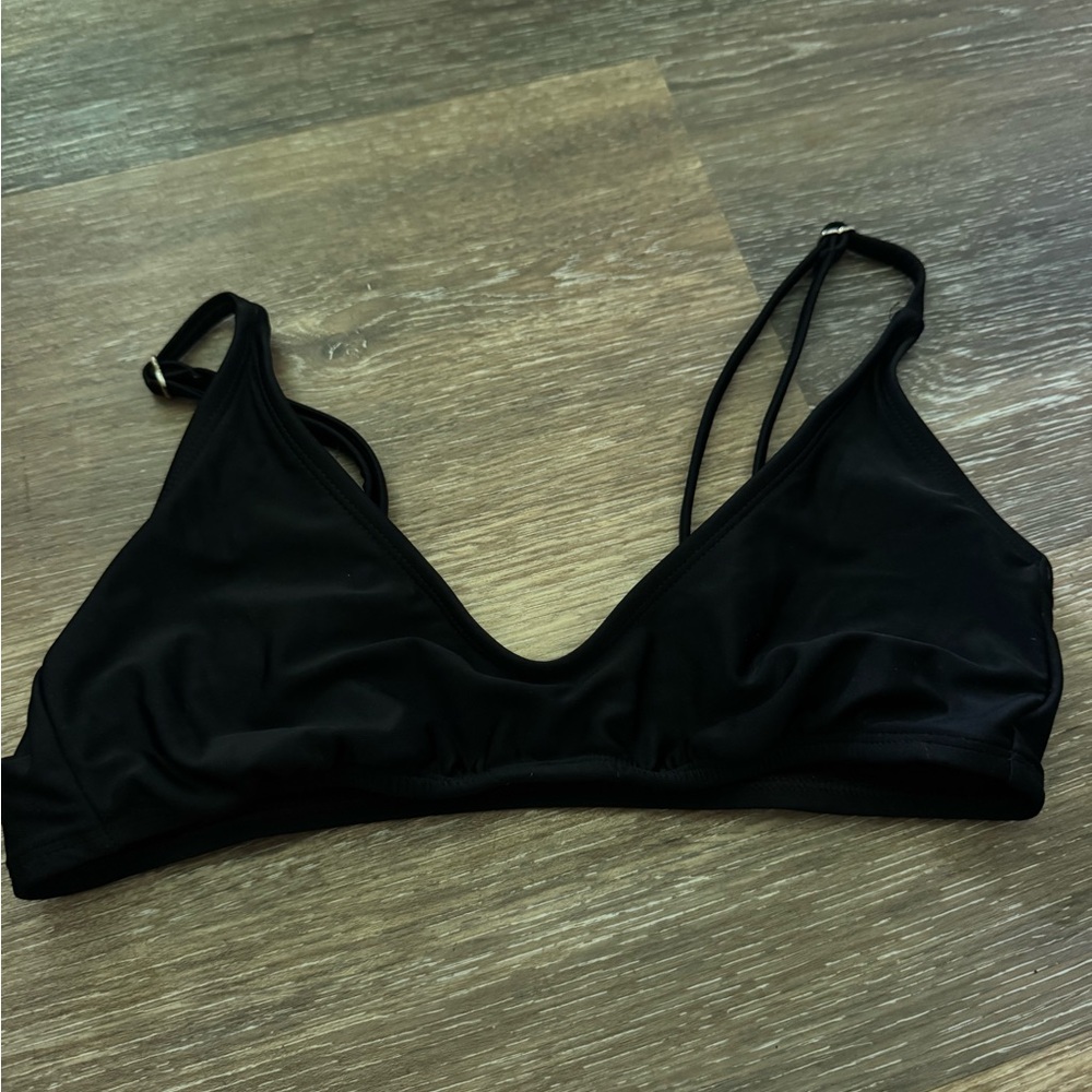 Wild Fable Black Bikini Top